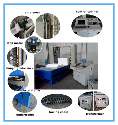 기계 DTC-E2012를 줄이는 380V EPS 거품 열선 CNC EPS