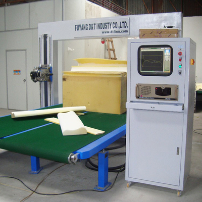 DTC-S1212 CNC 윤곽 절단기 PU 폼 스폰지 진동 블레이드