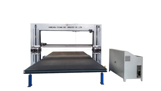 기계 거품 PU 진동식 날 자동장치 6 kw를 줄이는 CNC 수평식 스펀지