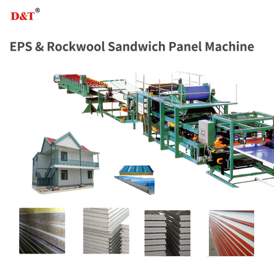 EPS 패널 생산 라인 Eps 샌드위치 패널 제조 기계