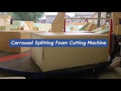 맞춤형 고성능 스폰지 절단 기계, 원형 수평 절단기