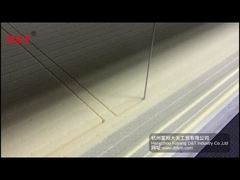 고성능 수직 PU 폼 절단 기계 5 바퀴 와이어 칼